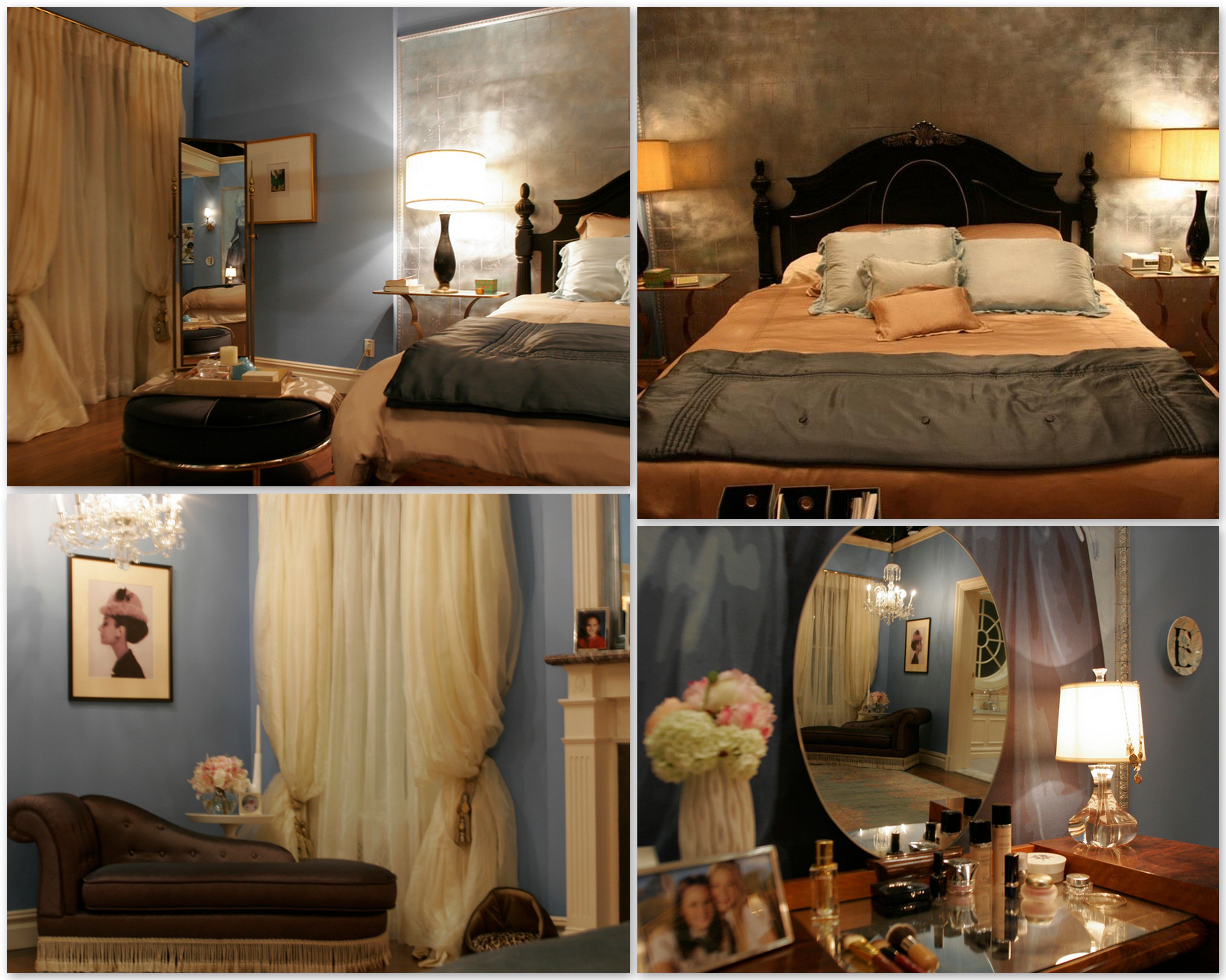 Blair's room. I'm moving in. | Blair waldorf bedroom, Gossip girl decor