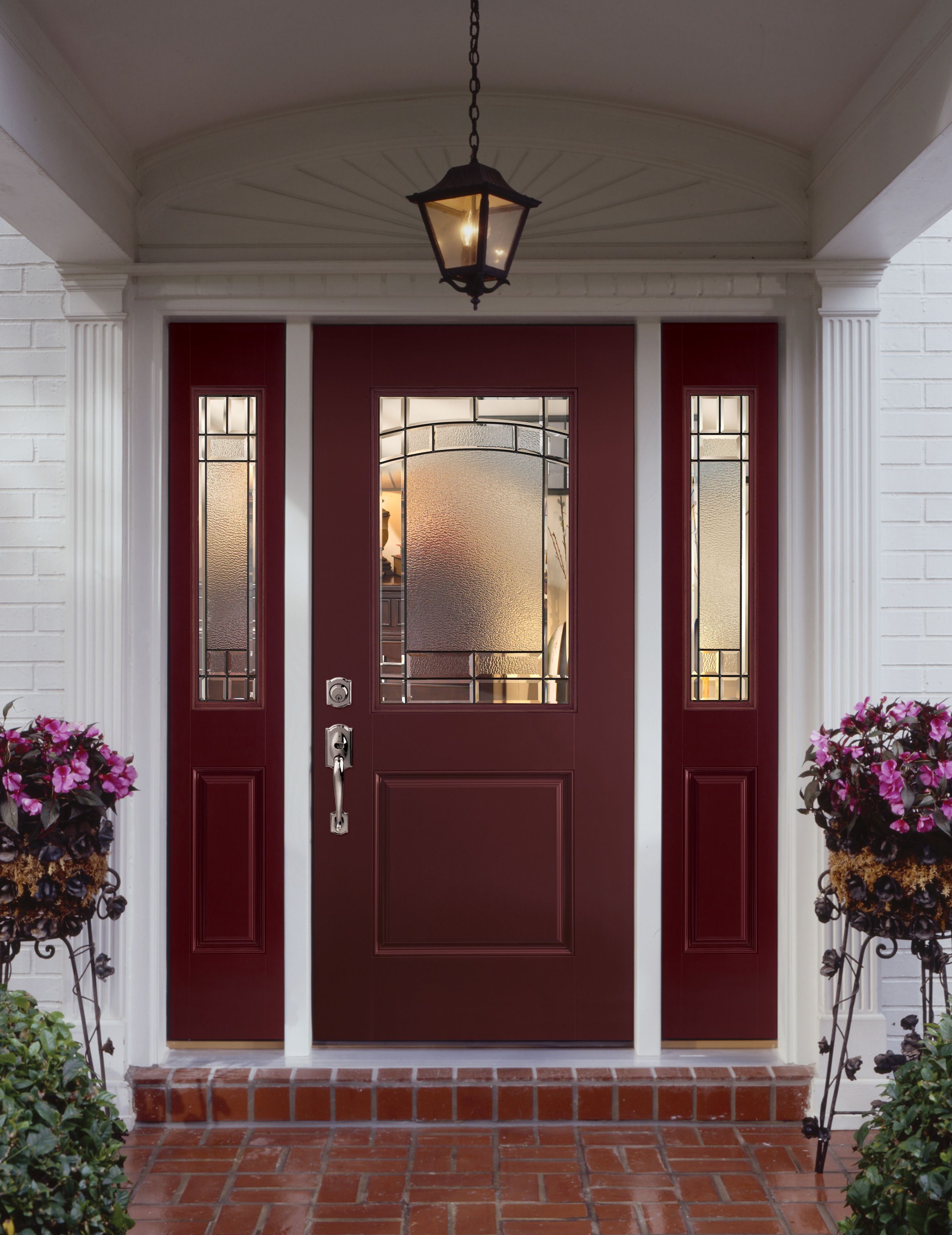 Colonial Style entryway and porch area Featuring: Belleville Series