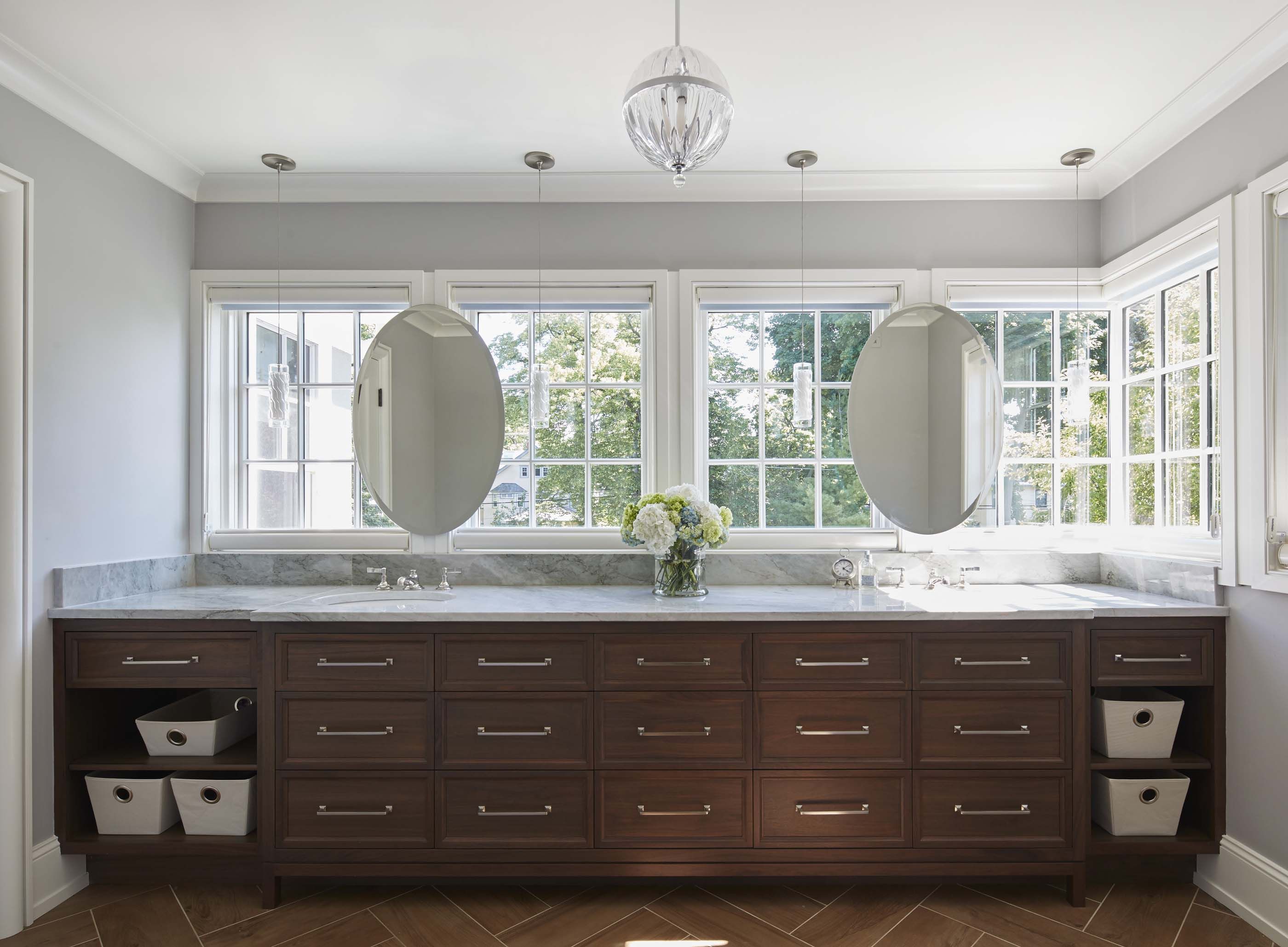 Asymmetrical Bathroom Vanity - Bathroom Decor