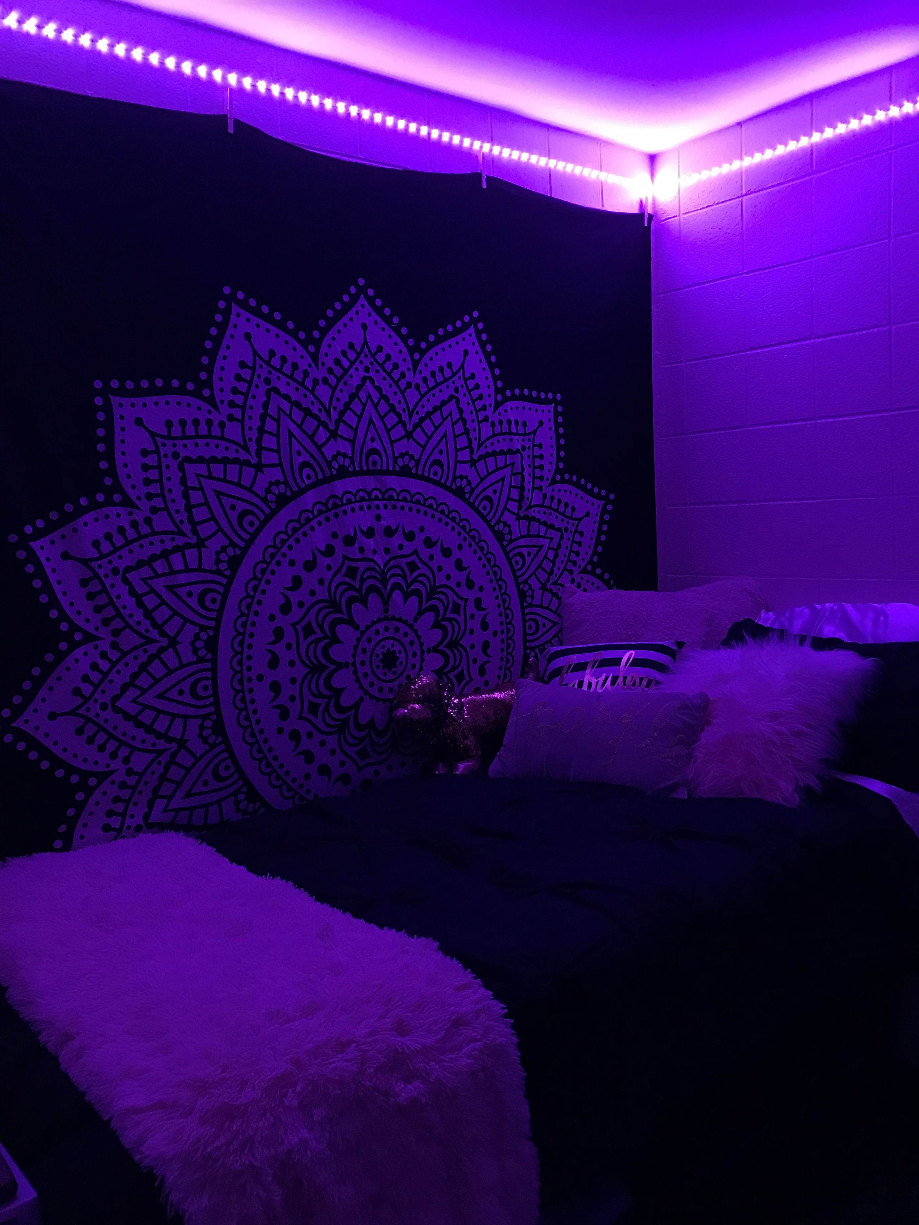 Teenage Room Tik Tok Teenage Room Bedroom Aesthetic Bedroom Led Strip