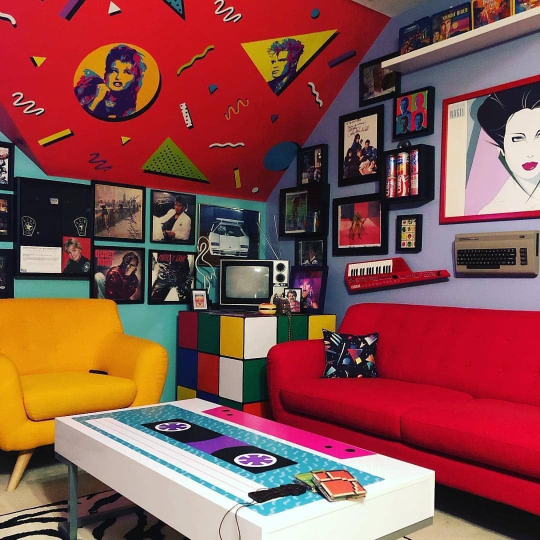 Synthwave 1989: Totally 80s Room #retro #instagram #80s #90s #