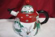 Christmas Tea Kettle
