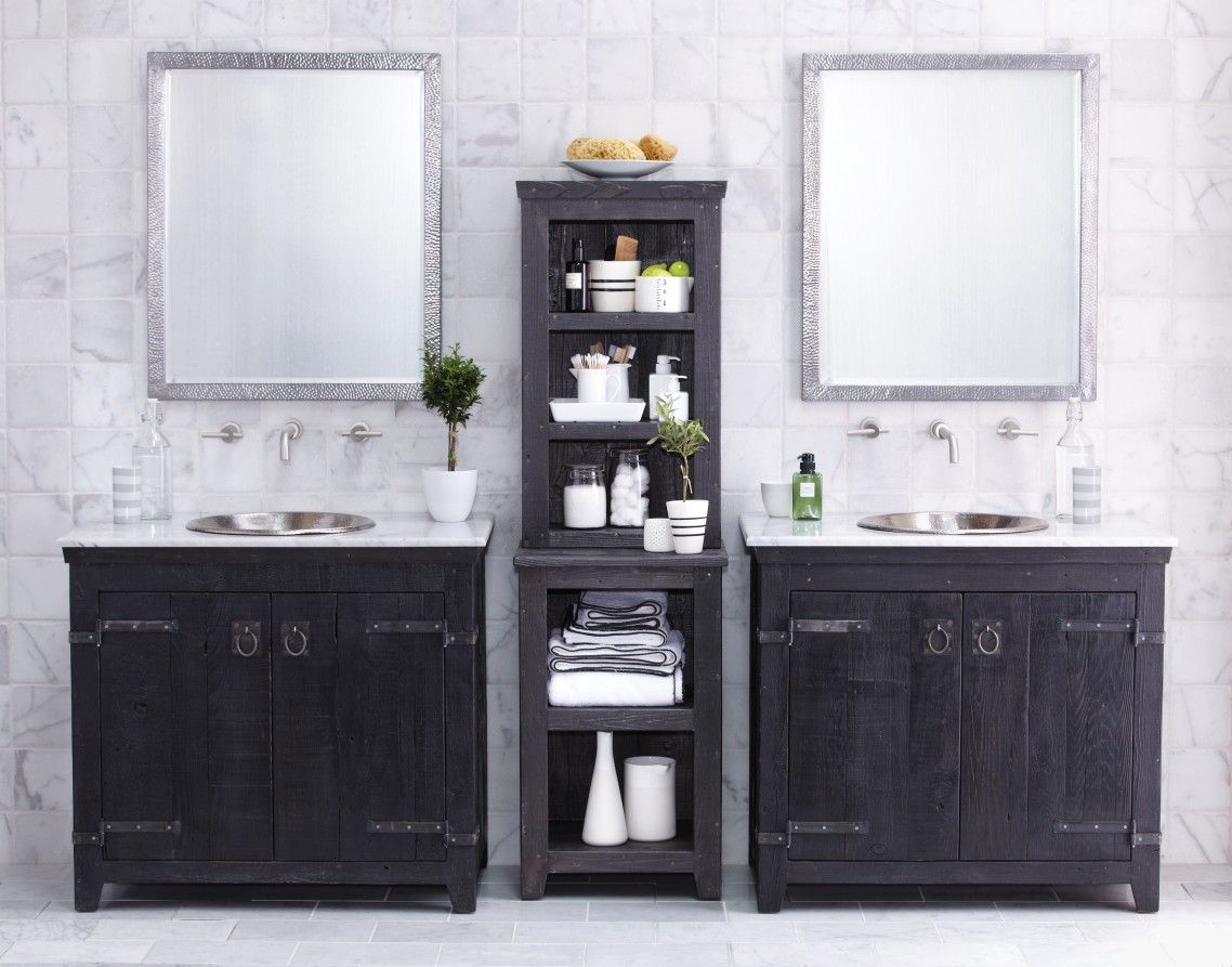 Two Separate Vanity Bathroom Designs