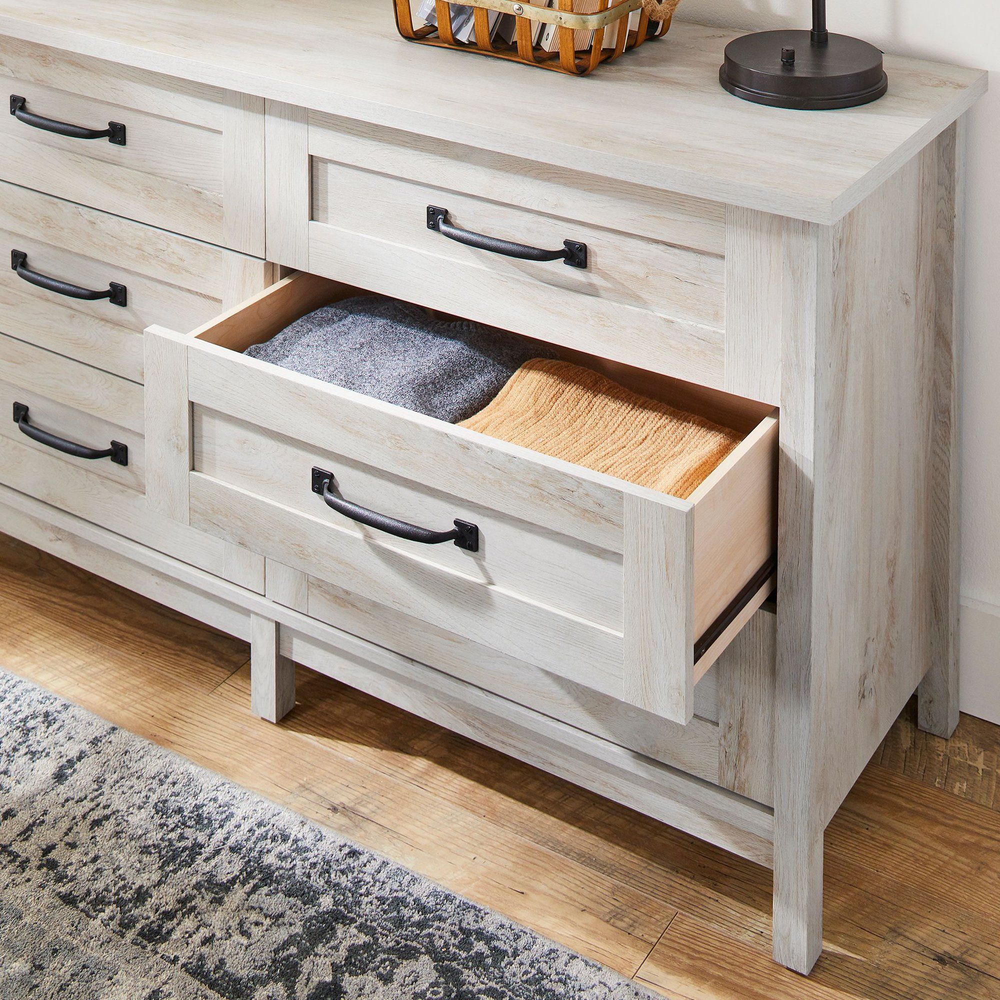 Better Homes Gardens Modern Farmhouse 4drawer Chest Rustic Gray Finish