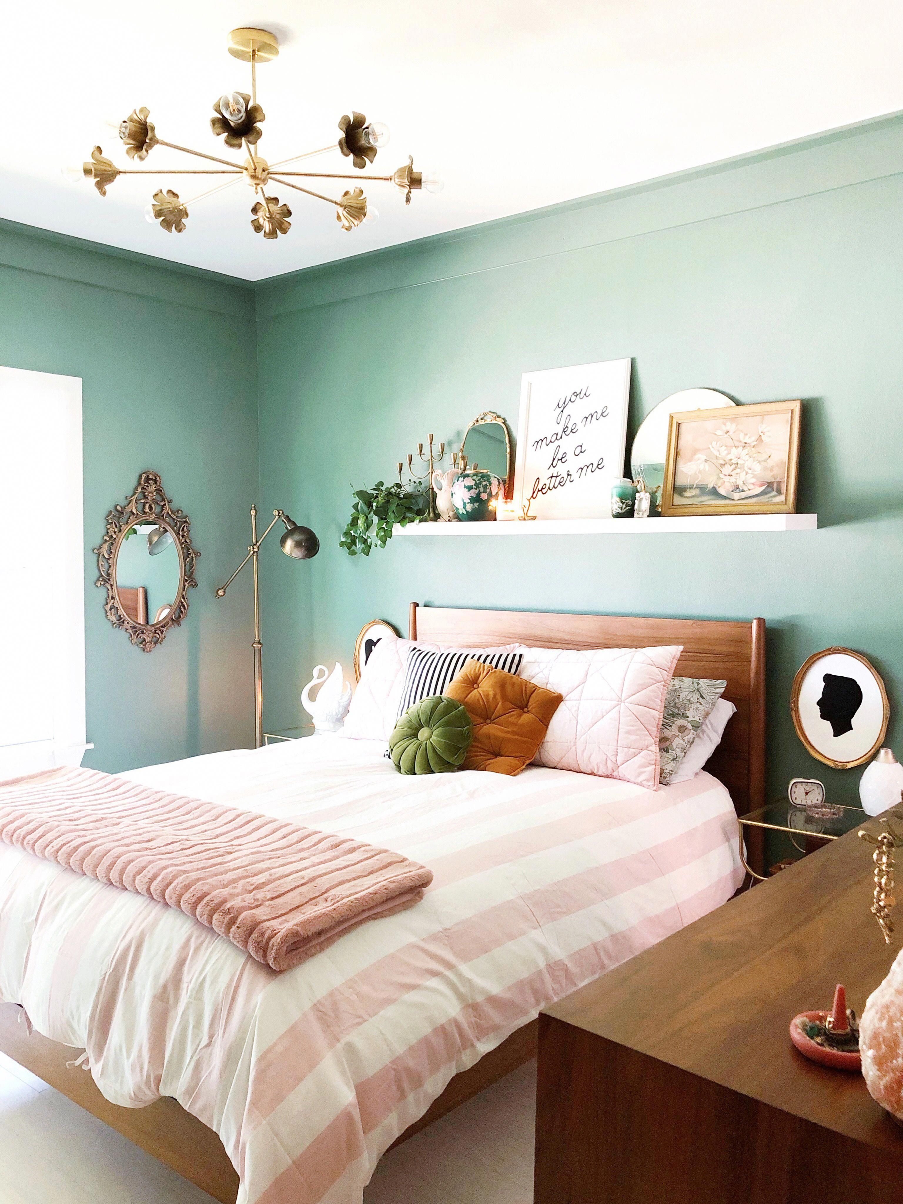 20+ Pink And Emerald Green Bedroom - DECOOMO