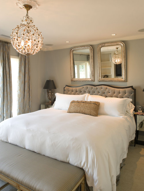 Mirror Above Bed Ideas, Pictures, Remodel and Decor