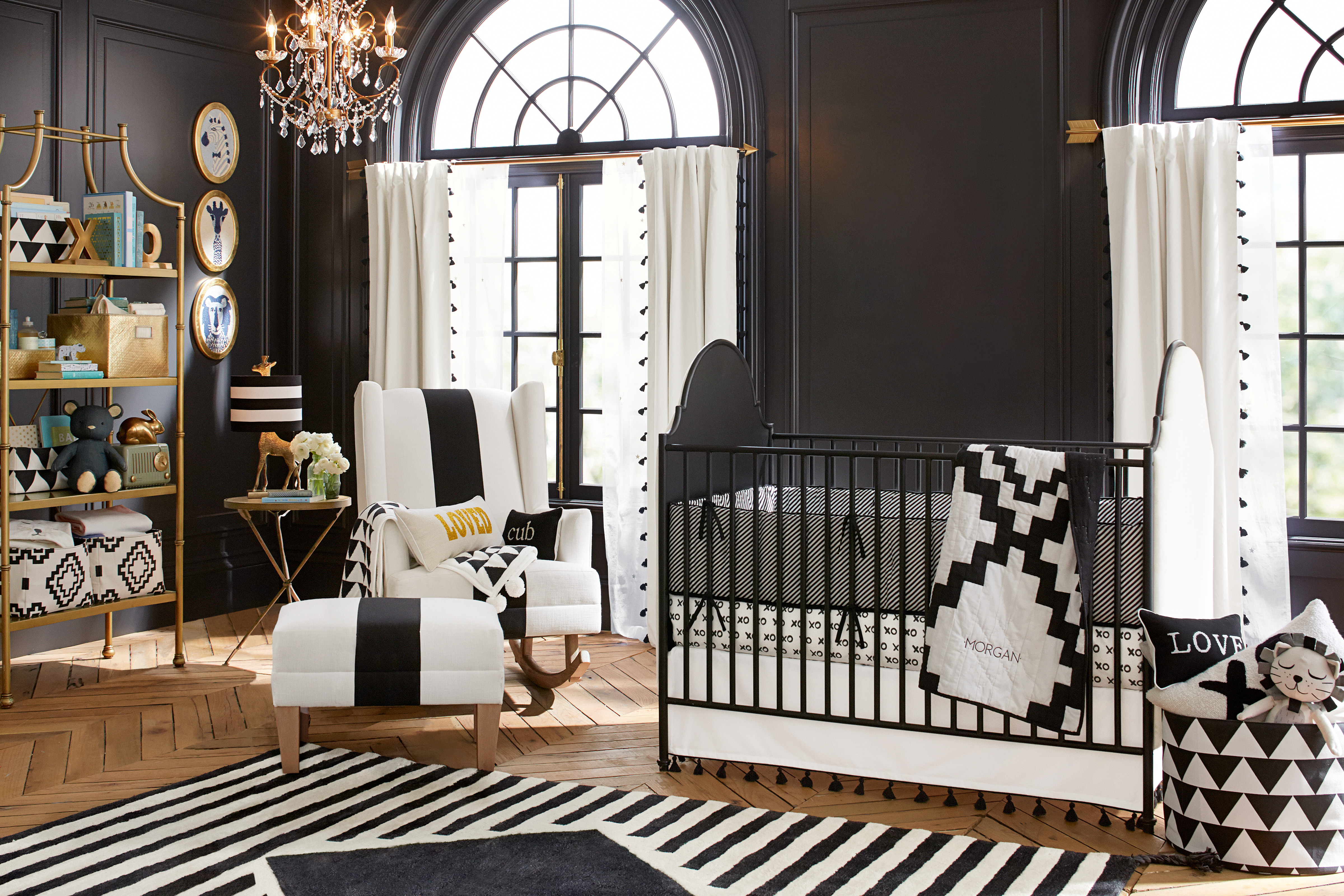 Black and White Nursery Ideas