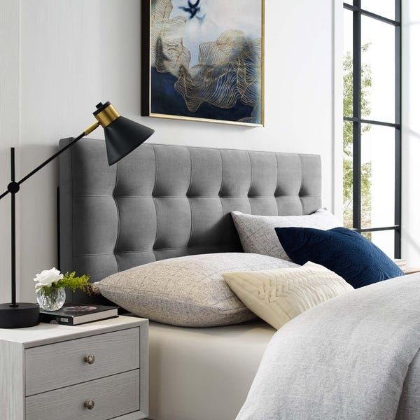 Our Best Bedroom Furniture Deals | Grey headboard bedroom, Bedroom