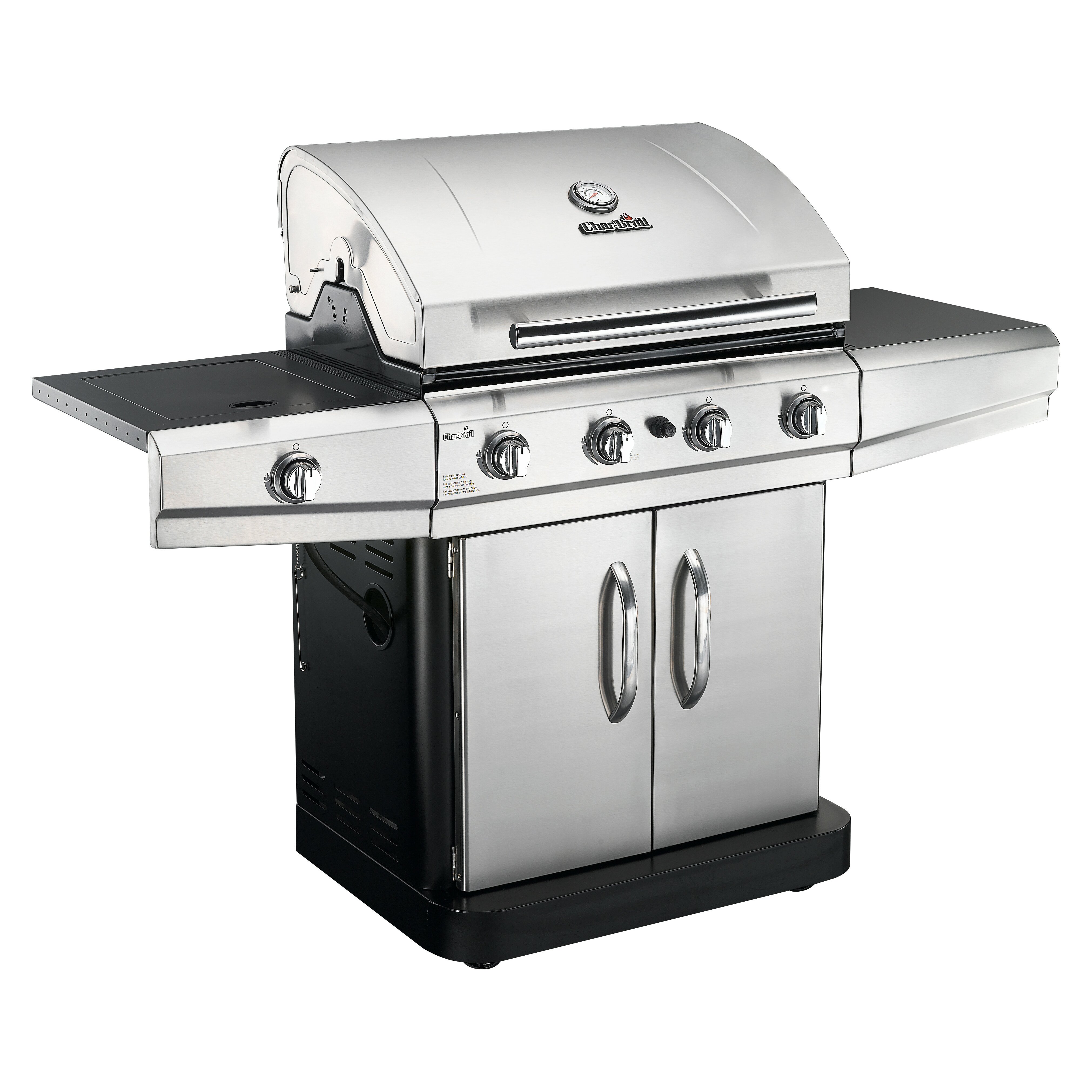 CharBroil Classic 4 Burner Gas Grill with Side Burner & Reviews | Wayfair