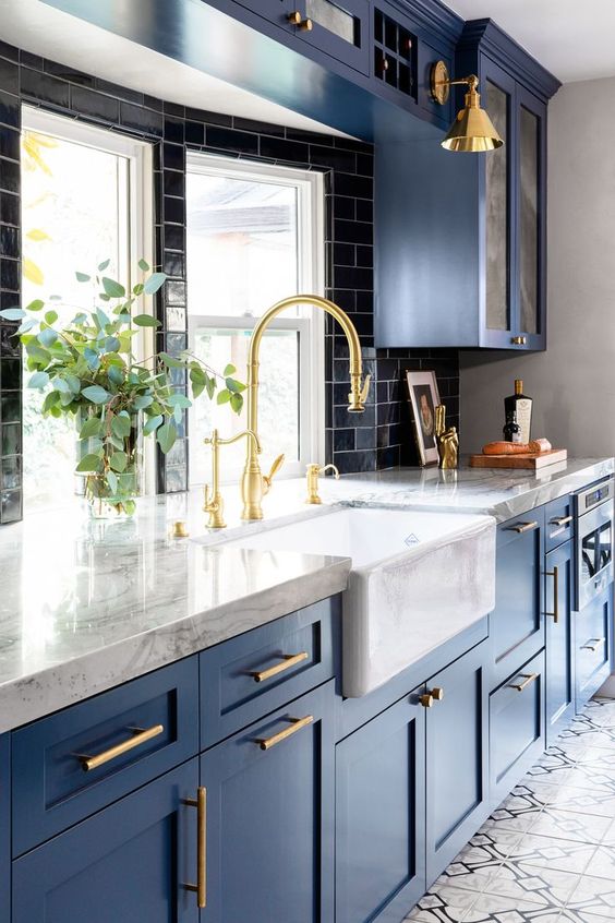 Impressive Blue Kitchen Ideas You Have to Try This Year - Decortrendy.com