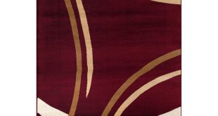 Burgundy And Cream Area Rugs