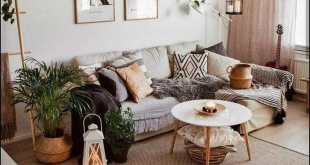 Boho Scandi Living Room