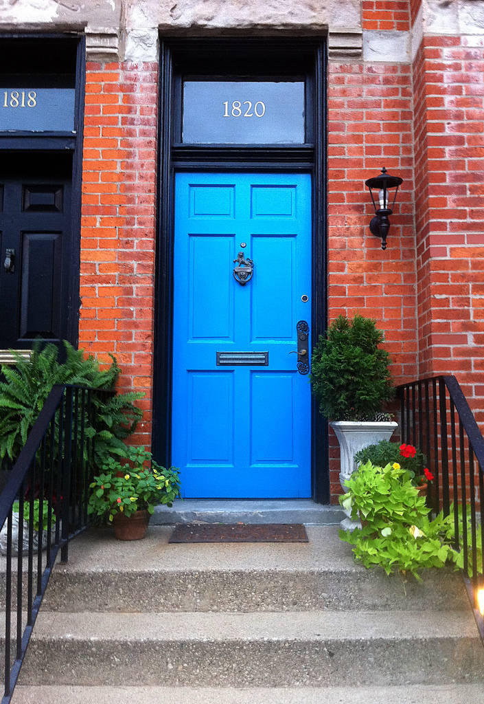 Delorme Designs: BRIGHT FRONT DOORS