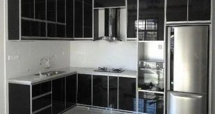 Black Kitchen Storage Cabinets