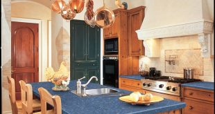 Blue Formica Countertop