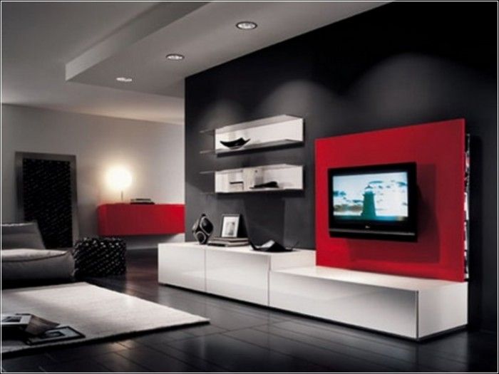 living room furniture sets in red color