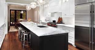 Black Top Kitchen Island