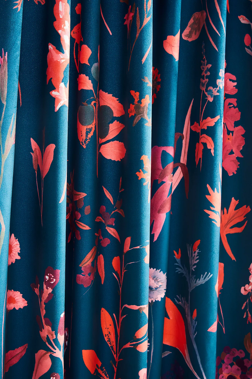 Layne Velvet Curtain | Anthropologie in 2020 | Velvet curtains