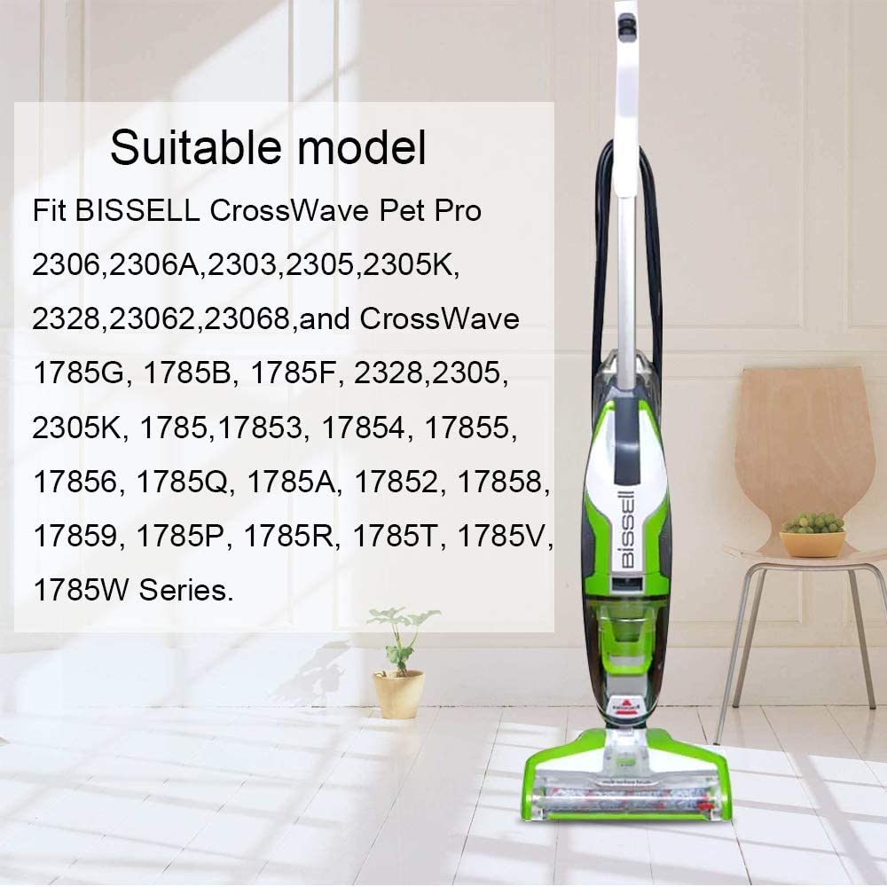 Compatible with Bissell Crosswave 1 Pack 2306 Multi-Surface Pet Brush