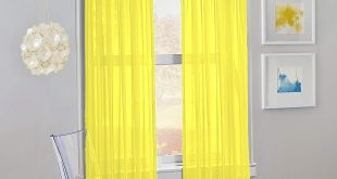Bright Yellow Curtains